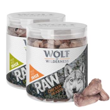 120g Wolf of Wilderness csirkeszív, báránytüdő fagyasztva szárított kutyasnack kép
