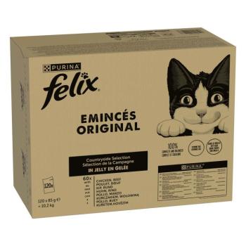 120x85g Felix Original tasakos marha & csirke nedves macskatáp kép