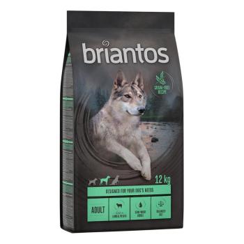 12kg Briantos Adult bárány & burgonya - gabonamentes száraz kutyatáp kép
