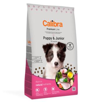 12kg Calibra Dog Premium Line Puppy & Junior csirke száraz kutyatáp kép