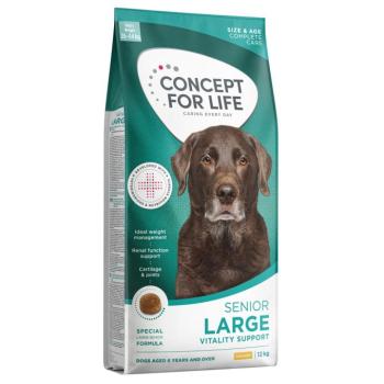 12kg Concept for Life Large Senior száraz kutyatáp új receptúrával kép