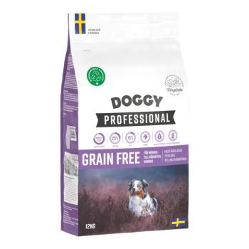 12kg Doggy Professional gabonamentes csirke száraz kutyatáp kép