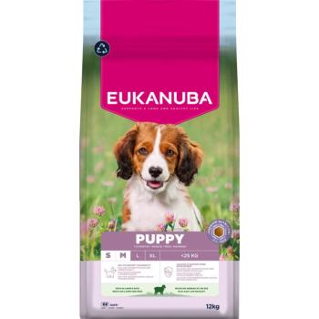 12kg Eukanuba Premium Nutrition Puppy Small & Medium Breed bárány & rizs száraz kutyatáp kép