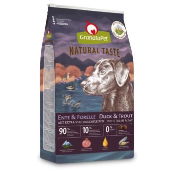 12kg GranataPet Natural Taste kacsa & pisztráng száraz kutyatáp kép