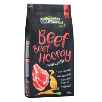 12kg Greenwoods marha, lencse, burgonya & sárgarépa száraz kutyatáp kép