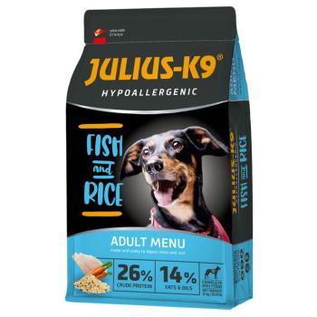 12kg JULIUS-K9 High Premium Adult Hypoallergenic hal, száraz kutyatáp kép