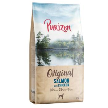 12kg Purizon Adult lazac & csirke száraz kutyatáp kép