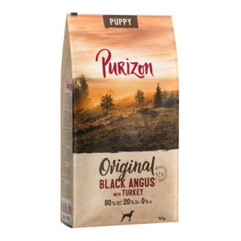 12kg Purizon Puppy Black Angus & pulyka száraz kutyatáp kép