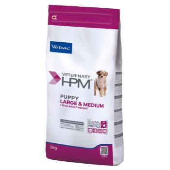 12kg Virbac Veterinary HPM Baby Dog Large & Medium, száraztáp kutyáknak kép