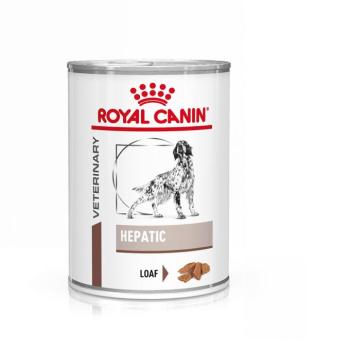 12x 420g Royal Canin Veterinary Canine Hepatic Mousse száraz kutyatáp kép