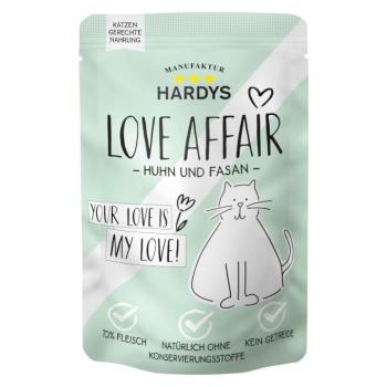 12x100g Hardys LOVE AFFAIR Csirke & fácán nedves macskatáp kép