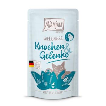 12x125g MjAMjAM Wellness Csontok & ízületek csirke nedves macskatáp kép