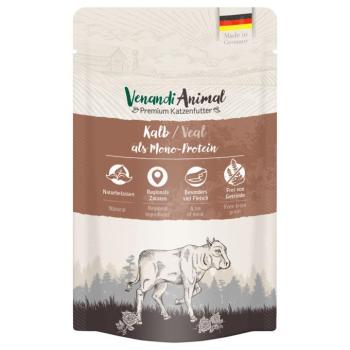 12x125g Venandi Animal Monoprotein borjú nedves macskaeledel kép
