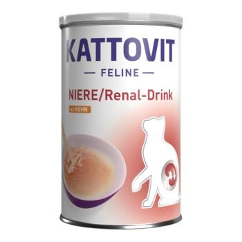 12x135ml Kattovit Drink Niere/Renal csirke vesekímélő ital macskáknak kép