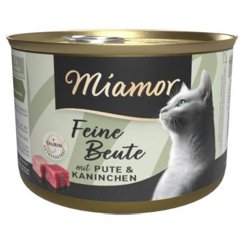 12x185g Miamor Feine Beute nedves macskatáp - Pulyka & nyúl kép