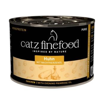 12x200g catz finefood Pure csirke nedves macskatáp kép