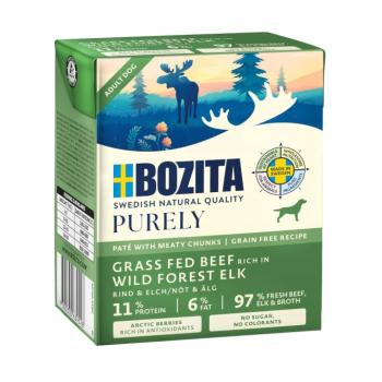 12x370g Bozita Purely Paté Jávorszarvas nedves kutyatáp kép