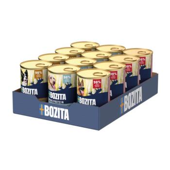 12x400g Bozita Dog Pate Mix nedves kutyatáp 3 változattal (marha, kacsa, bárány) kép