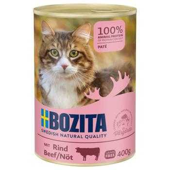 12x400g Bozita marha pástétom nedves macskatáp kép