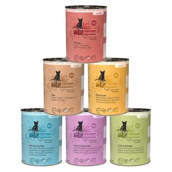 12x400g catz finefood Vegyes csomag I. nedves macskatáp kép