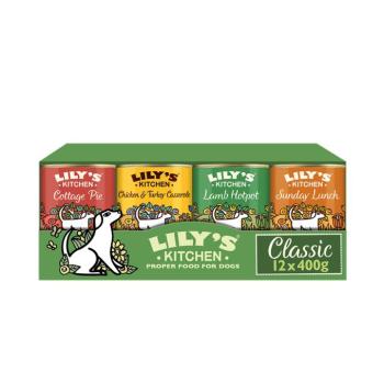12x400g Lily's Kitchen Classic Recipes kutyáknak nedves kutyatáp kép