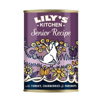 12x400g Lily's Kitchen Senior pulyka nedves kutyatáp kép