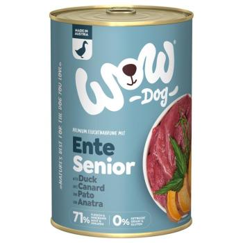 12x400g WOW Senior kacsa nedves kutyatáp kép