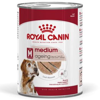 12x410g Royal Canin Medium Ageing Mousse nedves kutyatáp kép
