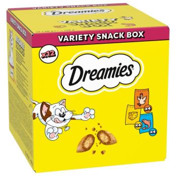 12x60g Dreamies Variety Box (csirke, sajt lazac) kép