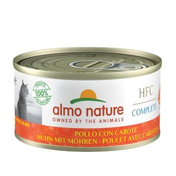 12x70g Nature HFC Complete Csirke & sárgarépa nedves macskaeledel kép