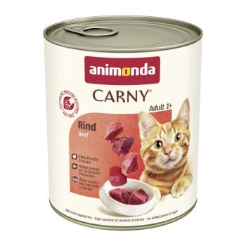 12x800g animonda Carny Adult Marha nedves macskaeledel kép