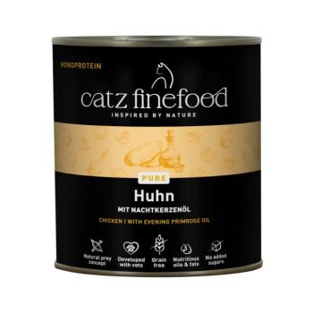 12x800g catz finefood Pure csirke nedves macskatáp kép