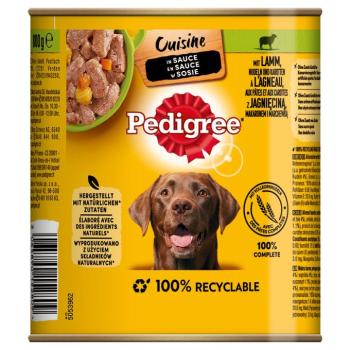 12x800g Pedigree Céassic nedves kutyatáp - Bárány & sárgarépa szószban kép