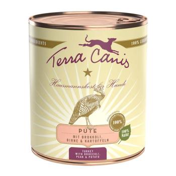 12x800g Terra Canis Pulyka, brokkoli, körte & burgonya nedves kutyatáp kép
