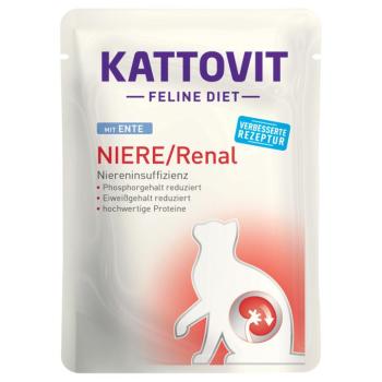 12x85g Kattovit Niere/Renal kacsa tasakos nedves macskatáp kép