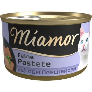 12x85g Miamor Pastete nedves macskatáp-szárnyasszív kép