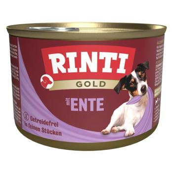 12x85g RINTI Gold kacsadarabkák nedves kutyatáp