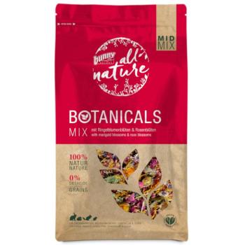 130g Bunny All Nature Botanicals Mid Mix körömvirág & rózsaszirom kisállat eledel kép