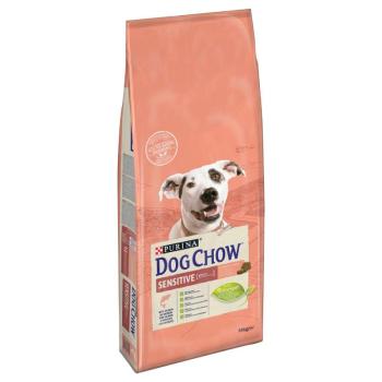 14kg PURINA Dog Chow Adult Sensitive lazac száraz kutyatáp kép