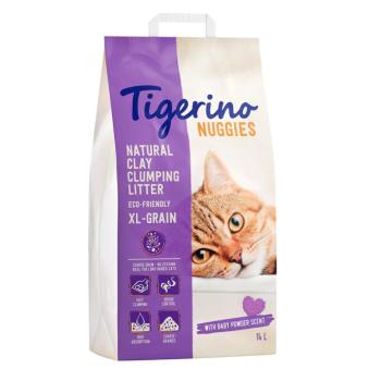 14l Tigerino Nuggies XL-Grain macskaalom - babapúder illatú kép