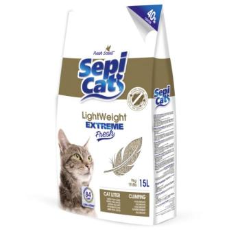 15 l Sepicat LightWeight Extreme Fresh macskaalom babapúder illattal kép