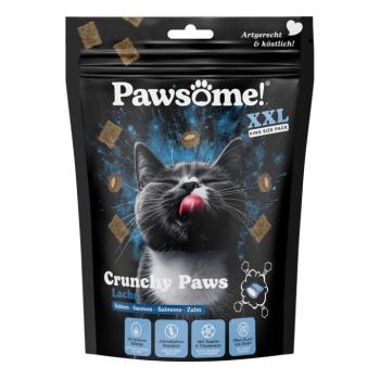 150g Pawsome Crunchy Paws lazac macskasnack kép
