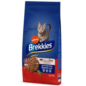 15kg Brekkies marha száraz macskaeledel kép