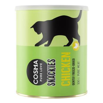160g Cosma Snackies maxi tubus - fagyasztva szárított macskasnack- Csirke kép