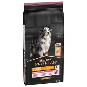 16kg PURINA PRO PLAN Medium & Large Adult 7+ Sensitive Skin száraz kutyatáp kép