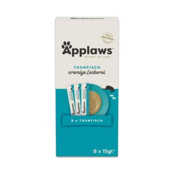 16x15g Applaws tonhal krémes finomság gazdaságos csomag, macska snack kép