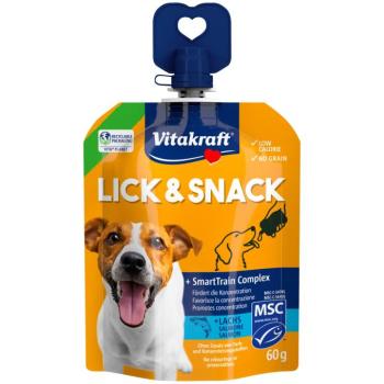 16x60g Lazac Vitakraft Lick & Snack SmartTrain Complex kutyafalatok kép