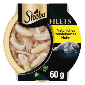 16x60g Sheba finom filék csirke nedves macskatáp