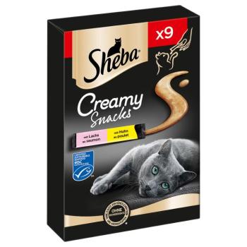 18x12g Sheba Creamy Csirke & lazac macskasnack kép