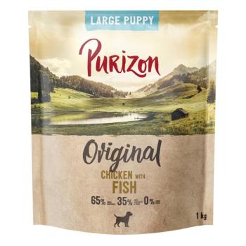 1kg Purizon Puppy Large csirke & hal - gabonamentes száraz kutyatáp kép